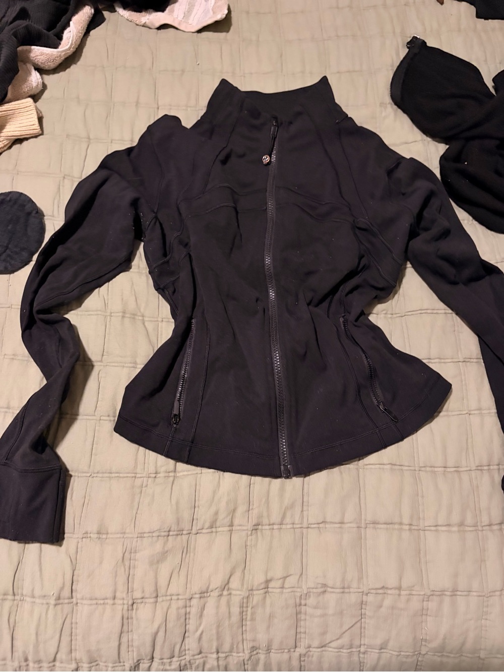 lululemon athletica Light Blue Zip-Up Shape Jacket - Picture 3 of 8